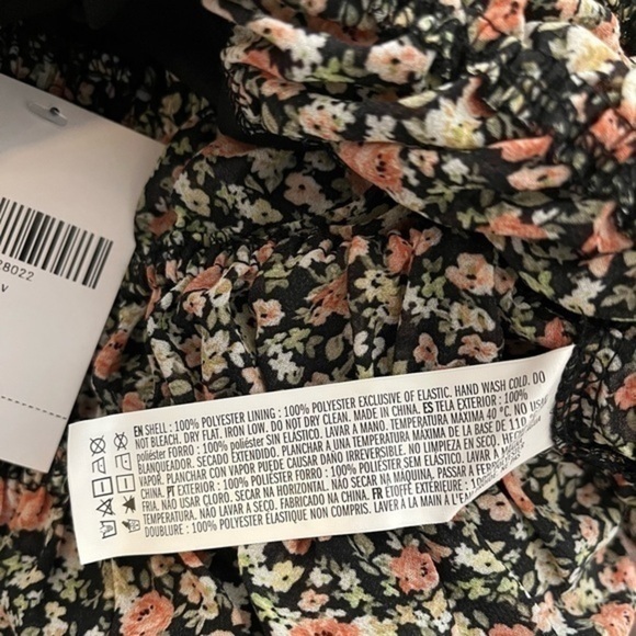 Floral crop top - Picture 10 of 10